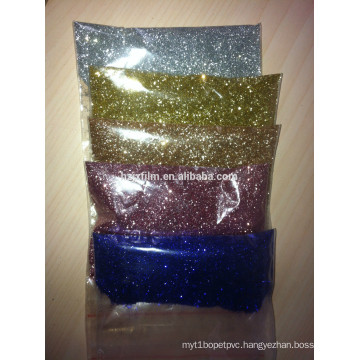 Glitter garland powder pet polyester film